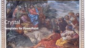  Presentation with sermon - Presentation featuring mantua-italy-june-04-sermon background and a gray colored foreground