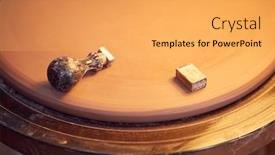  Presentation with ceramics - Presentation theme consisting of manufacturers-details-stamped-onto-bottom background and a yellow colored foreground
