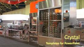  Presentation with bakery - Slide deck enhanced with humble muslim woman is praying in the mosque background and a wine colored foreground