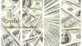  Presentation with dollar - PPT layouts enhanced with manufacturing money - collection of banners with dollar background and a  colored foreground