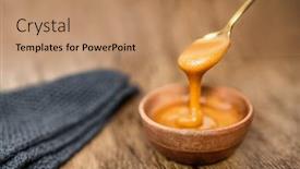  Presentation with new zealand - Colorful presentation theme enhanced with manuka-honey-from-new-zealand backdrop and a coral colored foreground