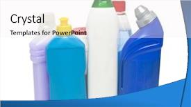  Presentation with bottles - Slides enhanced with many-bottles-isolated-on-white background and a white colored foreground