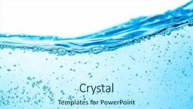  Presentation with bubble - Beautiful slide deck featuring glasses and bottle of champagne background of lights backdrop and a dark gray colored foreground