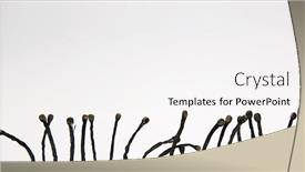  Presentation with burnt - Slide set consisting of many-burnt-matchsticks background and a white colored foreground