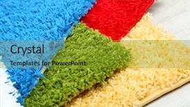  Presentation with dry pineapple close up many - Amazing theme having many carpets of different colors backdrop and a gold colored foreground