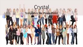  Presentation with groups - Presentation design having many colleagues isolated groups background and a lemonade colored foreground