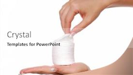  Presentation with cotton - 