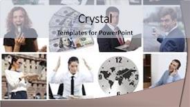  Presentation with time money - Amazing slides having different pictures about finances time backdrop and a light blue colored foreground