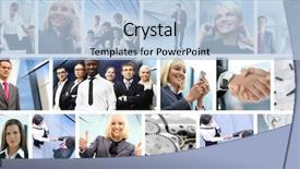  Presentation with time money - Amazing theme having different pictures about finances time backdrop and a light blue colored foreground