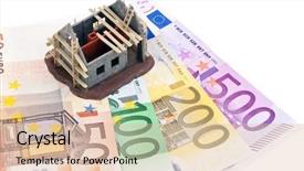  Presentation with shell - Presentation theme featuring model supports created - many euro notes and shell background and a lemonade colored foreground