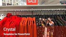  Presentation with red floral - Cool new PPT layouts with many floral sundress and red backdrop and a  colored foreground