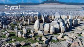  Presentation with circle - Audience pleasing presentation theme consisting of forming a circle a sacred backdrop and a teal colored foreground