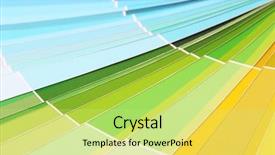  Presentation with close up view of the compass on old paper - Audience pleasing presentation theme consisting of many options - paper palette close up backdrop and a yellow colored foreground