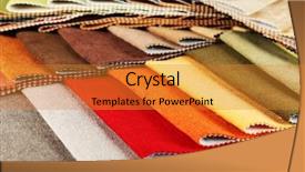  Presentation with tissue - Audience pleasing slide set consisting of many options - scraps of colored tissue close backdrop and a gold colored foreground