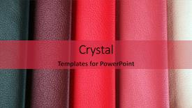  Presentation with tissue - Beautiful PPT theme featuring many options - scraps of colored tissue close backdrop and a red colored foreground