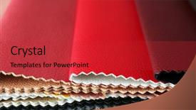  Presentation with tissue - Beautiful PPT theme featuring many options - scraps of colored tissue close backdrop and a  colored foreground