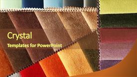  Presentation with tissue - Audience pleasing PPT theme consisting of many options - scraps of colored tissue close backdrop and a  colored foreground