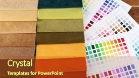  Presentation with tissue - Presentation design enhanced with many options - scraps of colored tissue background and a  colored foreground