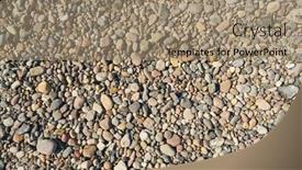  Presentation with structure - Theme enhanced with many-pebbles-as-a-stone background and a coral colored foreground