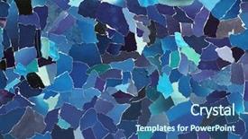  Presentation with navy blue texture dark slate - Colorful theme enhanced with many pieces of torn paper backdrop and a ocean colored foreground