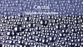  Presentation with water droplet drops on plant - Beautiful PPT layouts featuring closeup view of abstract hand painted lined colorful acrylic art background on paper texture fragment of artwork backdrop and a white colored foreground