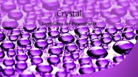  Presentation with water drops - PPT theme having many water drops for background background and a  colored foreground