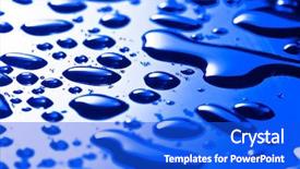  Presentation with subtle - Cool new slides with many water drops for background backdrop and a  colored foreground