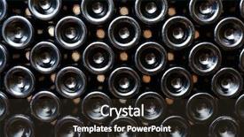  Presentation with bottling wine - PPT layouts having many wine bottles in cellar background and a wine colored foreground