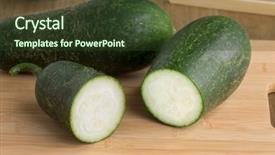  Presentation with cutting board - Cool new PPT theme with mao - pair of fresh raw whole backdrop and a tawny brown colored foreground