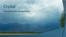  Presentation with maori new zealand native bush - Beautiful presentation featuring maori - natural landscape of new zealand backdrop and a  colored foreground