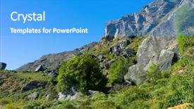  Presentation with maori new zealand native bush - Cool new presentation design with maori - natural landscape of new zealand backdrop and a  colored foreground