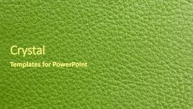  Presentation with leather - Slide deck with map abstract - leather background and a tawny brown colored foreground