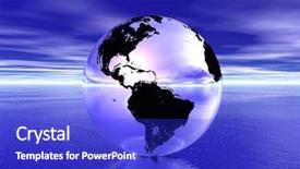  Presentation with pacific - Audience pleasing slide set consisting of map asia pacific - globe in ocean backdrop and a royal blue colored foreground