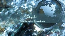  Presentation with stream - Presentation featuring map asia pacific - water stream globe ecology background and a ocean colored foreground