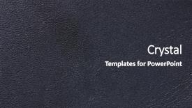  Presentation with black 3d plastic print texture - Audience pleasing presentation theme consisting of map layers - black leather texture backdrop and a dark gray colored foreground