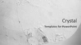  Presentation with bermuda triangle old map - Colorful theme enhanced with map layers - old cracked gray grunge plaster backdrop and a light gray colored foreground