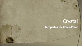  Presentation with old map - Beautiful presentation theme featuring map layers - old paper with flowers backdrop and a mint green colored foreground