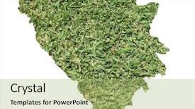  Presentation with bosnia - PPT layouts consisting of map of bosnia and herzegovina background and a mint green colored foreground