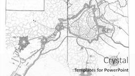  Presentation with engraving - Slide deck with map-of-den-bosch background and a white colored foreground
