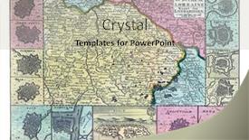  Presentation with map vintage - Audience pleasing PPT layouts consisting of map-of-lorraine-vintage-engraving backdrop and a mint green colored foreground