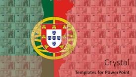  Presentation with euro - Amazing slide deck having  backdrop and a  colored foreground