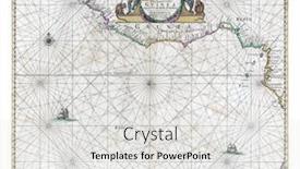  Presentation with map vintage - Amazing slide set having map-of-the-african-gold backdrop and a light gray colored foreground