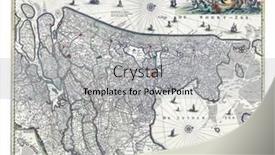  Presentation with engraving - Audience pleasing slide deck consisting of map-of-the-county backdrop and a light gray colored foreground