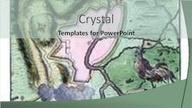  Presentation with city map - Cool new presentation theme with map-of-the-fortifications-around backdrop and a soft green colored foreground