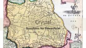  Presentation with map vintage - Beautiful PPT layouts featuring map-of-the-veluwe-vintage backdrop and a soft green colored foreground