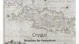  Presentation with engraving - PPT layouts having map-of-the-western-part background and a light gray colored foreground