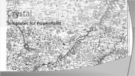  Presentation with map vintage - Slide deck with map-of-west-flanders-vintage background and a light gray colored foreground