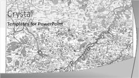  Presentation with map vintage - Audience pleasing presentation design consisting of map-of-west-flanders-vintage backdrop and a light gray colored foreground