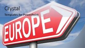  Presentation with naval map history old - Cool new presentation theme with map germany - europe indicating direction to explore backdrop and a light blue colored foreground