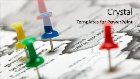  Presentation with route - PPT layouts having map route marked background and a  colored foreground